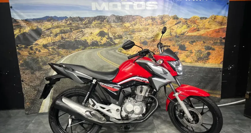 HONDA CG 160 FAN 2023 VERMELHA 