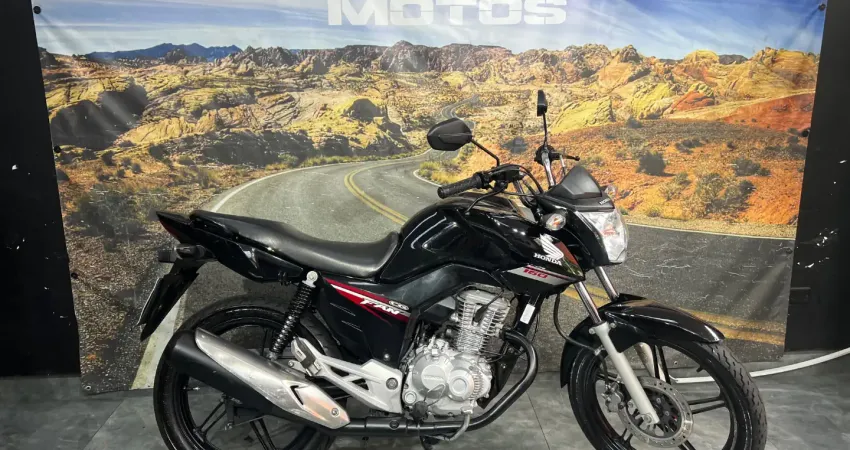 HONDA CG 160 FAN 2017 PRETA