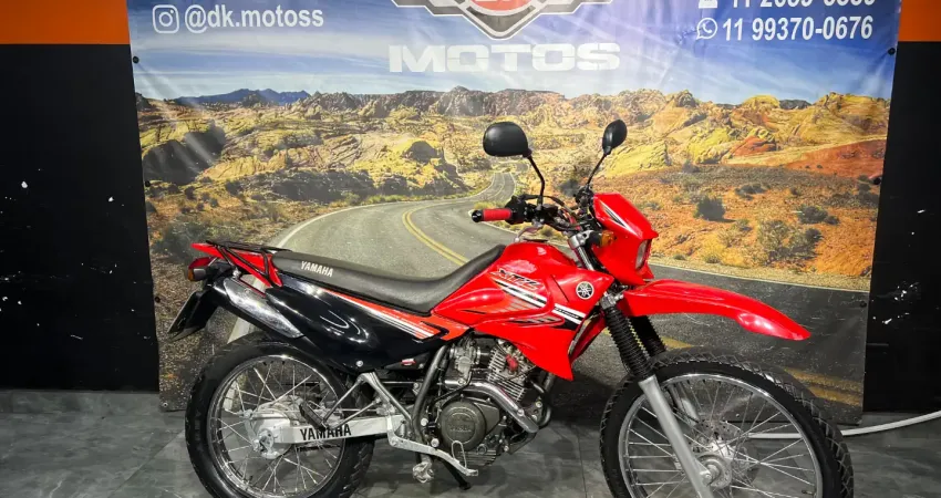 YAMAHA XTZ 125 K 2006 VERMELHA 