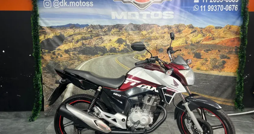 HONDA CG 160 FAN 2017 VERMELHA 