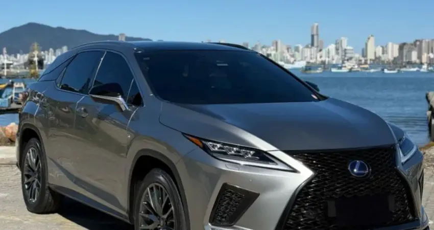 LEXUS RX 450H HIBRIDO 2020 CINZA - ITAPEMA, SC