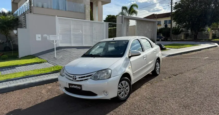  TOYOTA ETIOS SEDAN 1.5 XS FLEX 2016