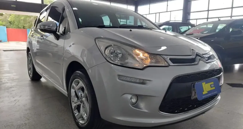 C3 1.6 EXCLUSIVE AUTOMÁTICO 2015 CARRO REVISADO E BAIXA KM.