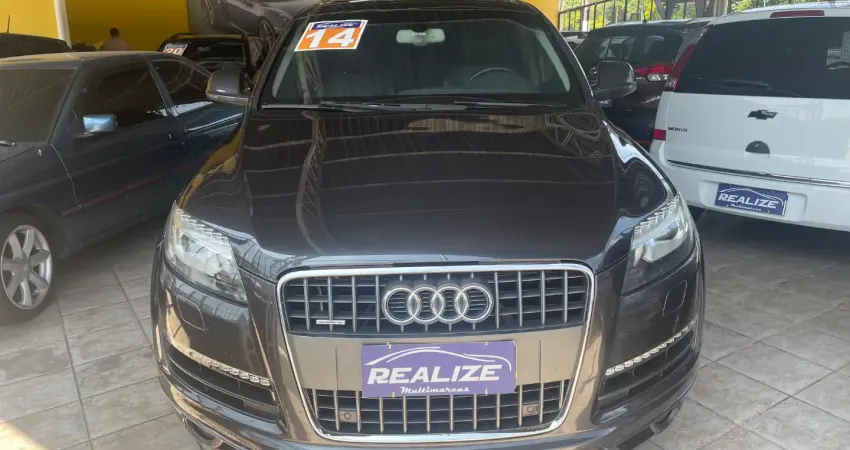 Audi Q7 3.0 2014 blindada extremamente conservada com laudo cautelar 