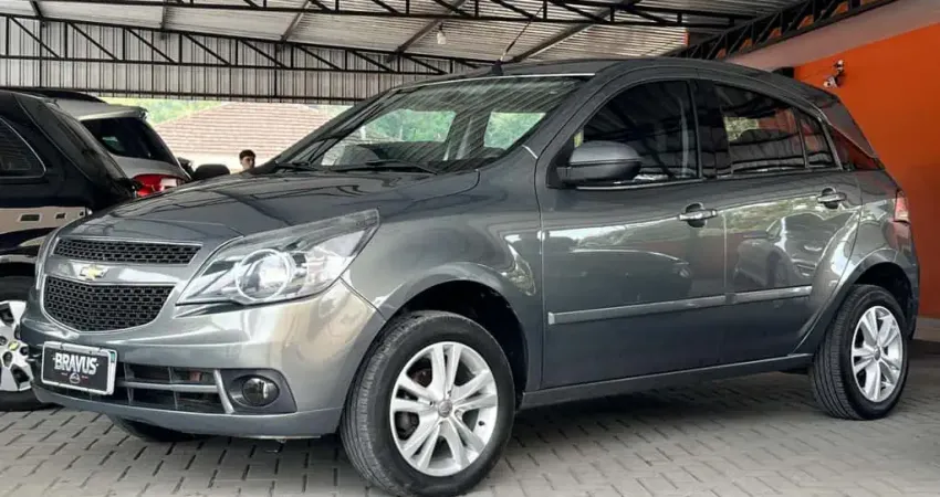 Chevrolet Agile /  LTZ - Cinza - 2012/2013