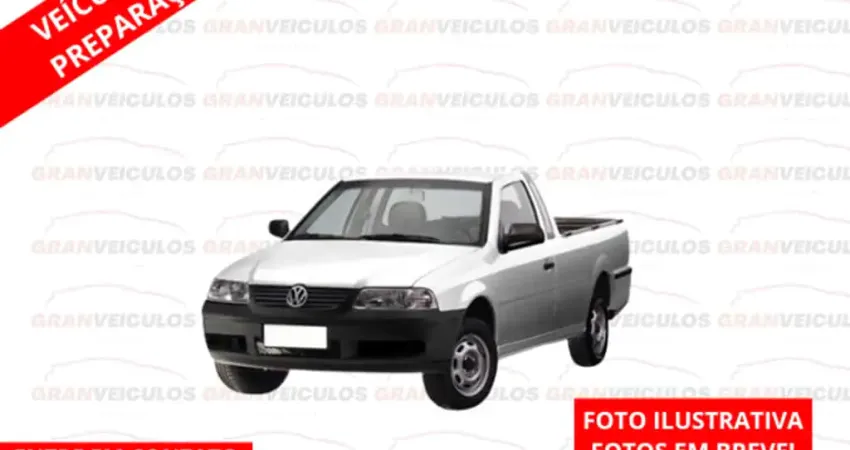 VOLKSWAGEN SAVEIRO 1.6 MI CITY CS 8V GASOLINA 2P MANUAL G.III