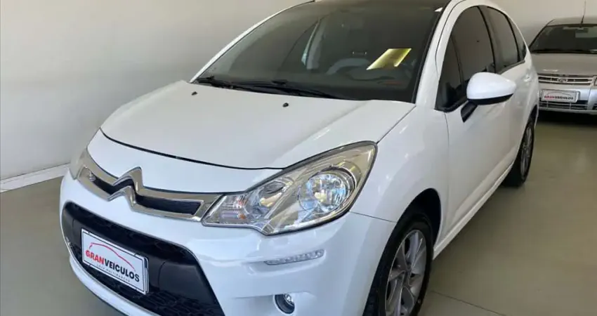 CITROËN C3 1.5 TENDANCE 8V FLEX 4P MANUAL