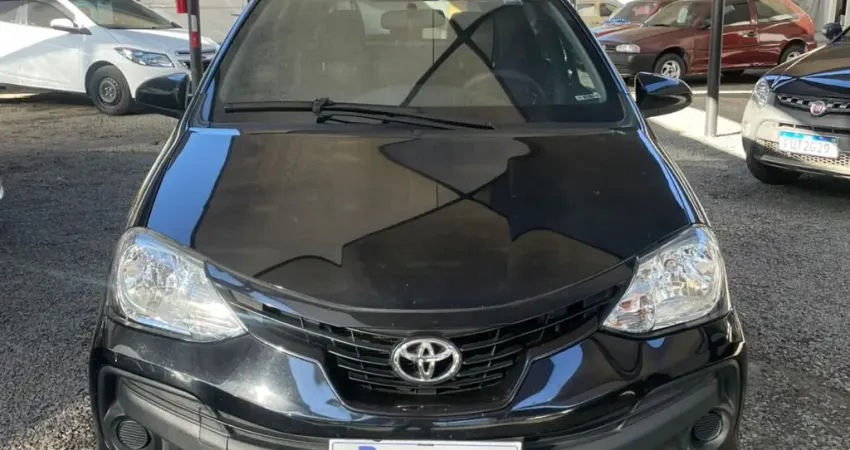 Toyota Etios 2018 X 1.3 Flex - Confiável e Econômico