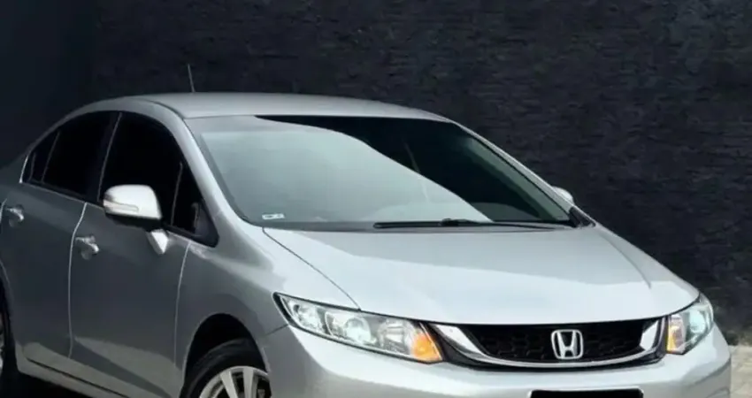   M - Oportunidade Imperdível – Honda Civic LXR 2014 - QUITADO DE ÚNICO DONO!  - 
