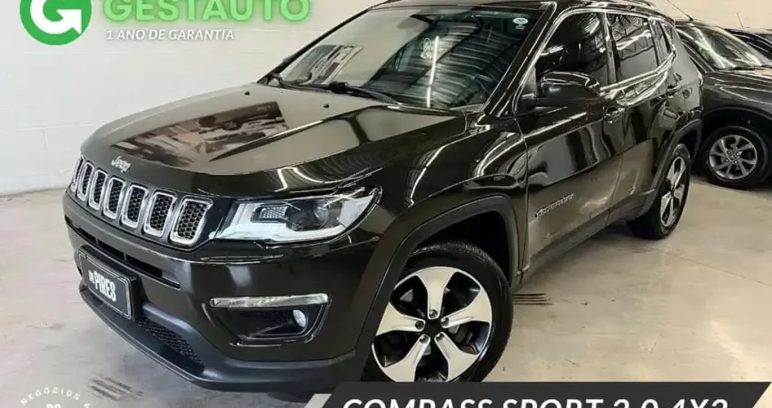 Jeep Compass SPORT 2.0 4x2 Flex 16V Aut.  - Verde - 2020/2020