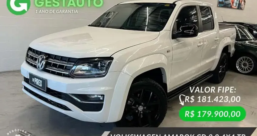 Volkswagen Amarok Highline CD 3.0 4x4 TB Dies. Aut.  - Branca - 2021/2022