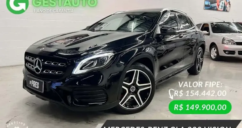 Mercedes-Benz Gla 250 GLA 250 Sport 2.0 TB 16V 4x2  211cv Aut.  - Preta - 2018/2018