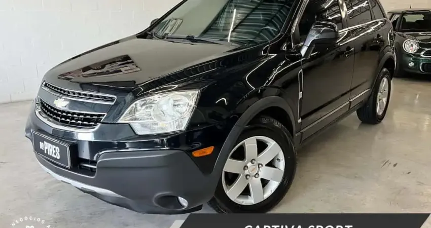 Chevrolet Captiva SPORT FWD 2.4 16V 171/185cv  - Preta - 2012/2012