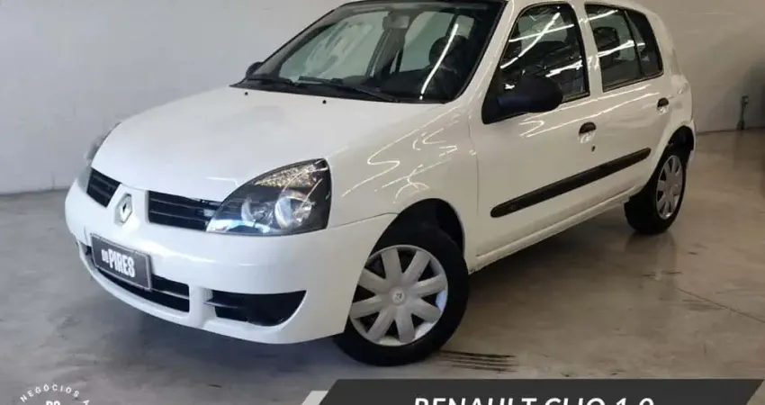 Renault Clio Hi-Flex 1.0 16V 5p  - Branca - 2012/2012