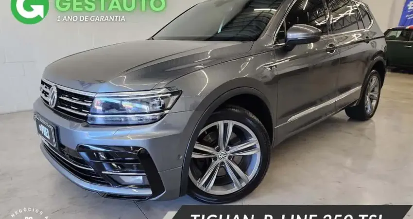 Volkswagen Tiguan Allspac R-Line 350 TSI 2.0 4x4 - Cinza - 2018/2018