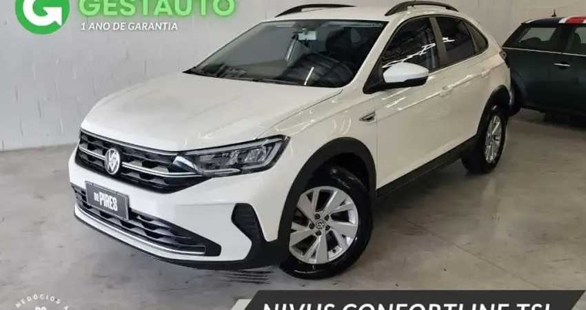 Volkswagen Nivus Comfortline 1.0 200 TSI Flex Aut.  - Branca - 2022/2022