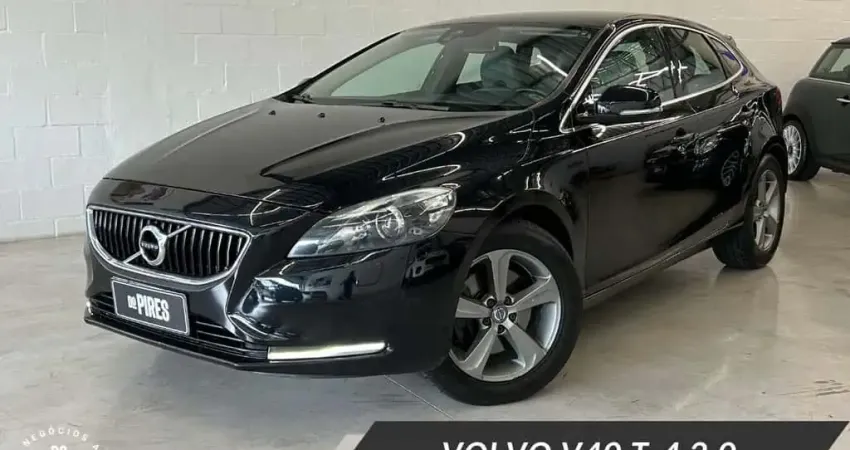 Volvo V40 T-4 2.0 Aut./Mec.  - Preta - 2013/2014