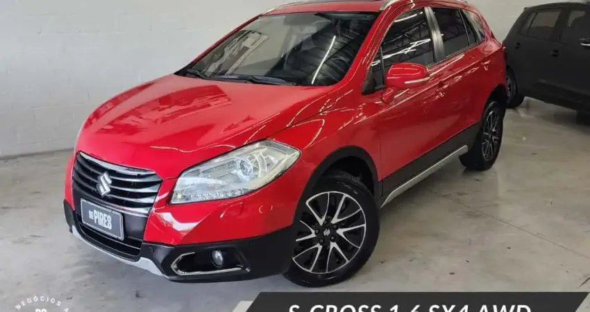 Suzuki SX4 S-CROSS ALLGRIP GLS 1.6 16V Aut.  - Vermelha - 2015/2016