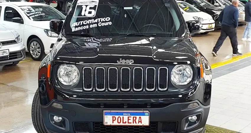 Jeep RENEGADE LONGITUDE 1.8 AUTOMÁTICO FLEX. ***BLINDADO ***