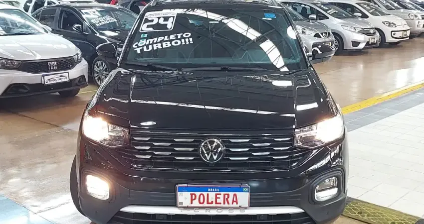 VW T CROSS 1.O 200 TSI CONFORTLINE 24/24 MUITO NOVO  Confira.