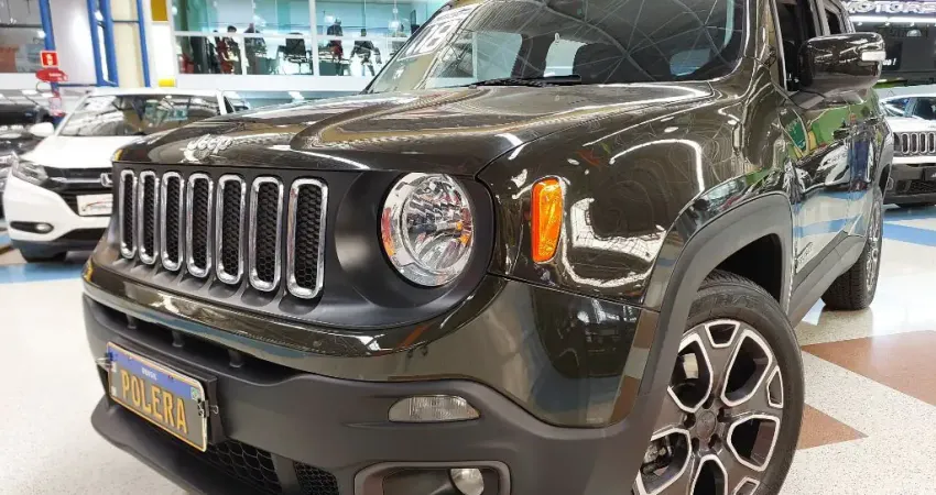 Jeep RENEGADE LONGITUDE 1.8 FLEX AUT. ÷ KIT LUXURY RODAS 18 + COURO