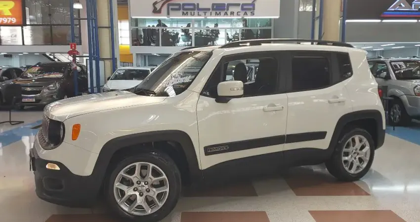 Jeep RENEGADE LIMITED 1.8FLEX  ÚNICO DONO!!! Agende sua Visita !