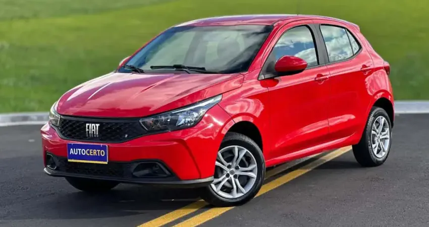 Fiat Argo DRIVE 1.0 - Vermelha - 2023/2023