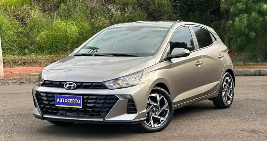 Hyundai HB20 Comfort 1.0 - Prata - 2023/2024