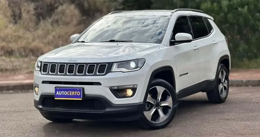 Jeep Compass LONGITUDE F - Branca - 2017/2018