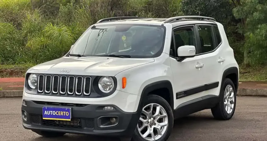 Jeep Renegade LNGTD AT - Branca - 2015/2016