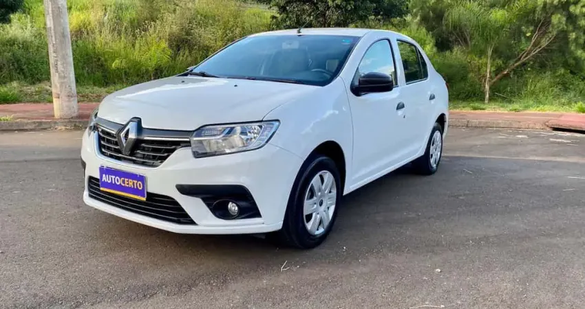 Renault Logan LIFE10MT - Branca - 2020/2021