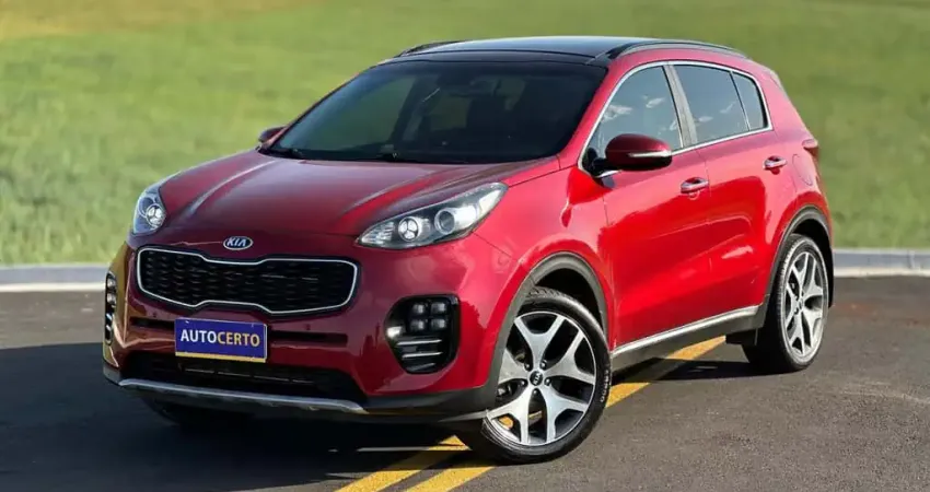 Kia Sportage EX2 FFG3 - Vermelha - 2017/2018