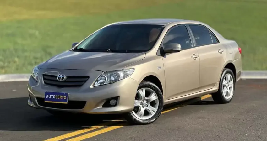 Toyota Corolla XEi 2.0 Flex 16V Aut.  - Bege - 2010/2011