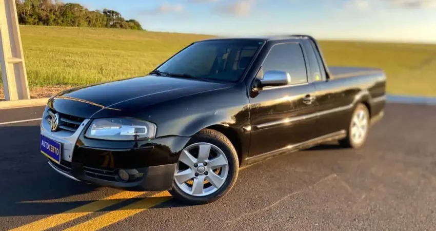 Volkswagen Saveiro Super Surf 1.8 Mi Total Flex 8V  - Preta - 2007/2007