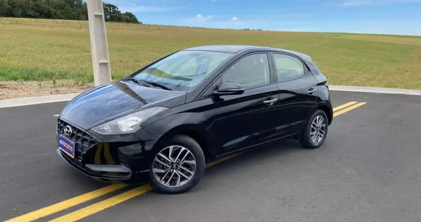 Hyundai HB20 Platinum 1.0 TB Flex 12V Aut.  - Preta - 2022/2022