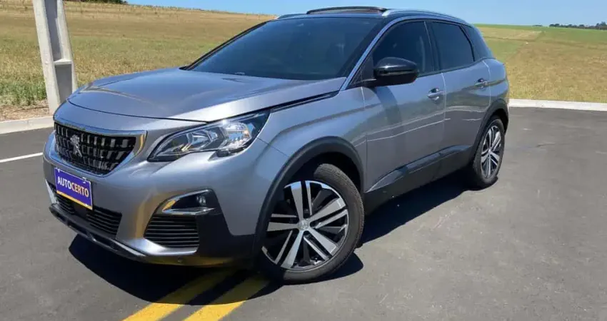 Peugeot 3008 ALLURE AT - Prata - 2019/2020