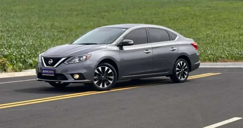 Nissan Sentra SL 2.0 FlexStart 16V Aut.  - Cinza - 2019/2020