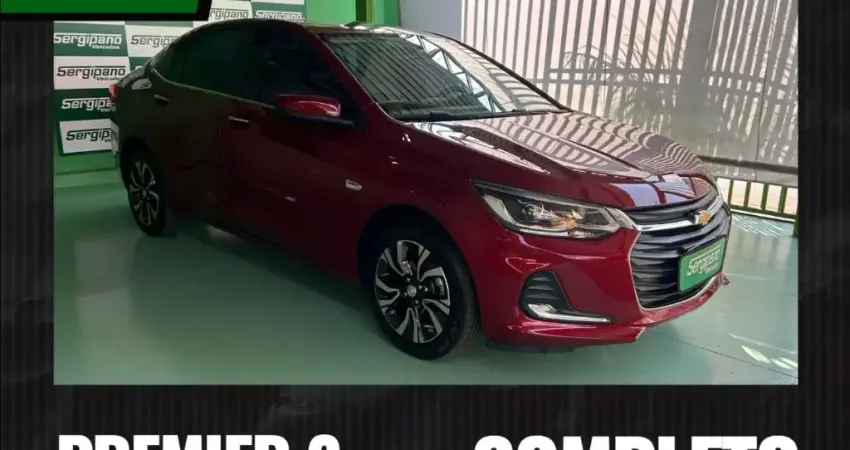 Onix Sedan 1.0 12V 4P FLEX PREMIER 2 TURBO AUTOMÁTICO, COMPLETO, 2023