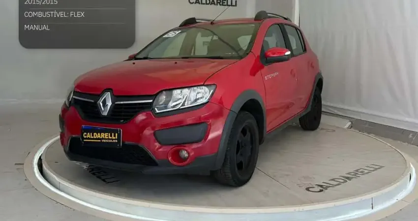 RENAULT SANDERO 1.6 STEPWAY 16V FLEX 4P MANUAL 2015