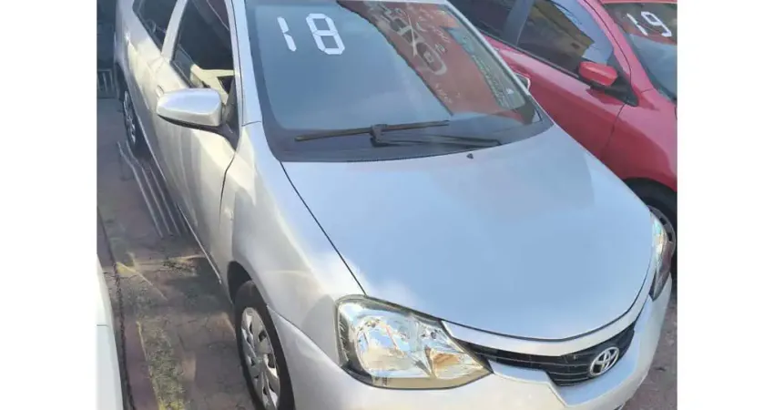 Toyota Etios 2018 1.5 x sedan 16v flex 4p manual