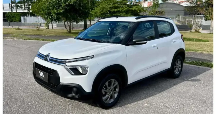 Citroën C3 Feel 1.0 Flex 6V 5p Mec.  - Branca - 2022/2023