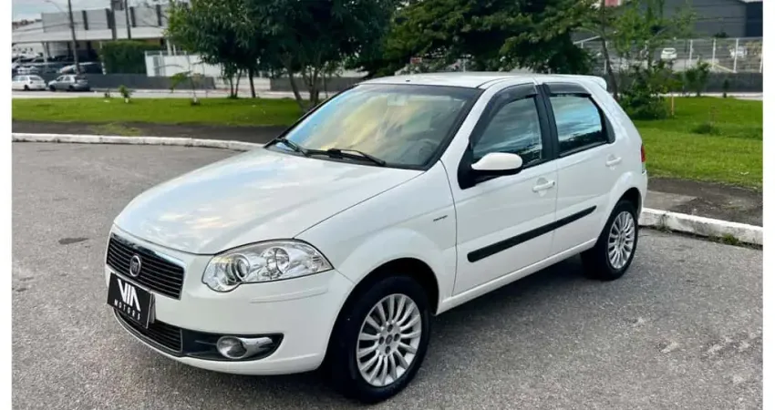 Fiat Palio ELX Dualogic 1.8 mpi Flex 8V 4p  - Branca - 2010/2010
