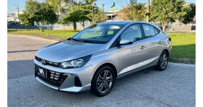 Hyundai HB20S Comfort 1.0 TB Flex 12V Aut.  - Prata - 2023/2024