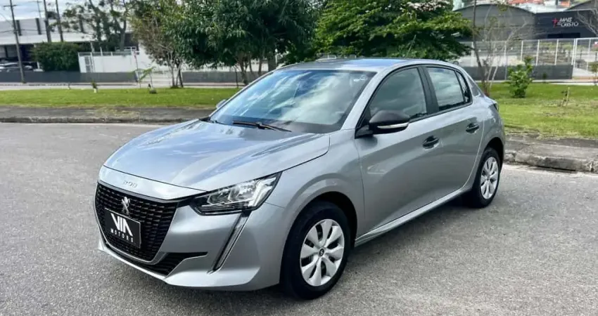 Peugeot 208 Like 1.0 Flex 6V 5p Mec. - Cinza - 2023/2024