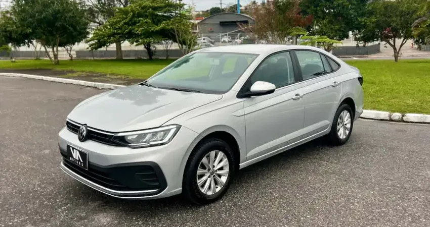 Volkswagen Virtus TSI 1.0 Flex 12V 4p Aut. - Prata - 2023/2024