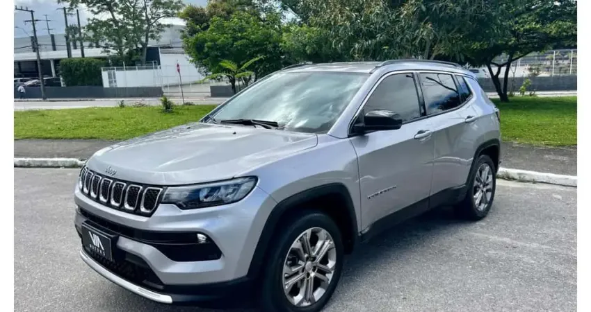 Jeep Compass LONG. T270 1.3 TB 4x2 Flex Aut.  - Prata - 2023/2023