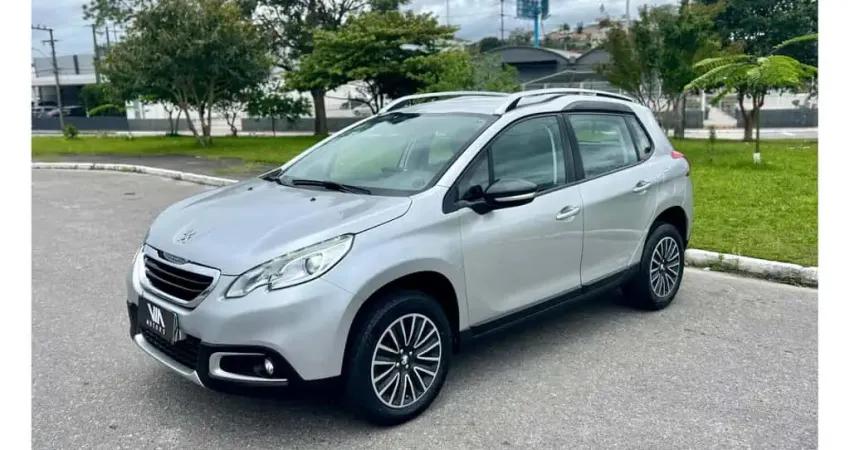 Peugeot 2008 Allure 1.6 Flex 16V 5p Aut.  - Prata - 2017/2018