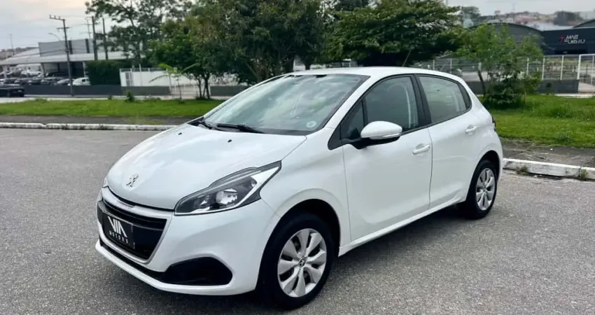 Peugeot 208 Active 1.2 Flex 12V 5p Mec.  - Branca - 2019/2019