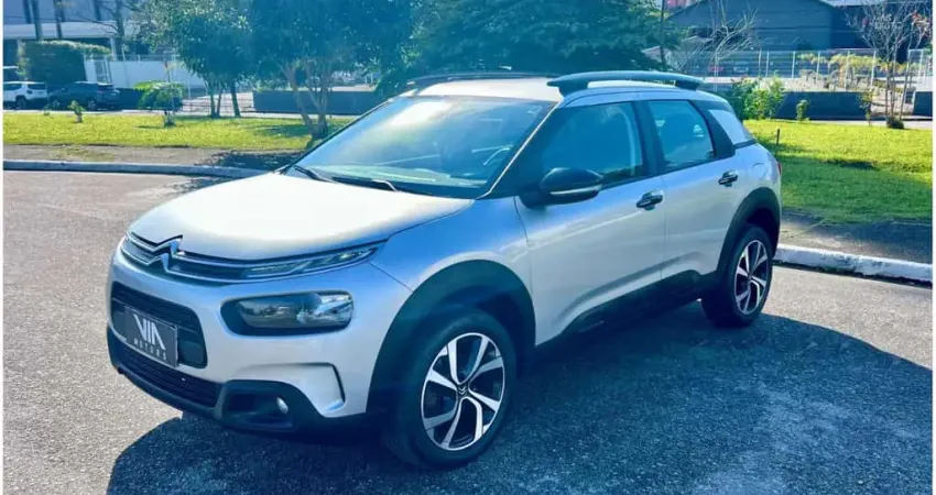 Citroën C4 CACTUS SHINE Pack 1.6 Turbo Flex Aut.  - Prata - 2022/2022