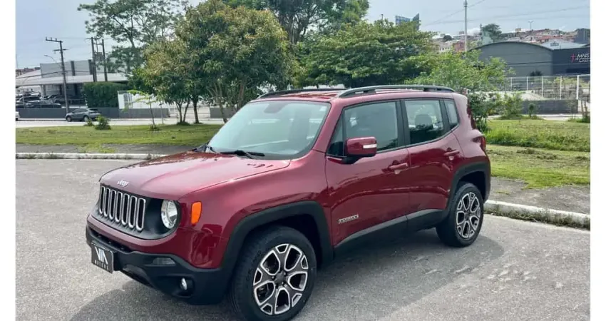 Jeep Renegade LONGITUDE  2.0 4X4 DIESEL - Vermelha - 2017/2018